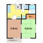 さんふくイトウＢ　201号室・205号室≪1ヶ月フリーレント＆仲介料なし♪≫ 画像1