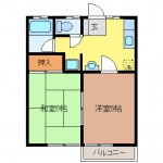 さんふくイトウＢ　203号室≪家具家電付き、前家賃サービス♪≫ 画像1