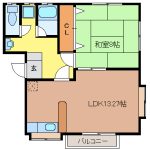 さんふくイトウＡ　202号室≪前家賃サービス♪≫ 画像1