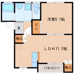 102号室間取