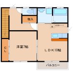 シフォン　202号室　≪前家賃サービス♪≫ 画像1