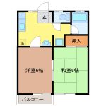 さんふくイトウＢ　202号室≪家具家電付き、前家賃サービス♪≫ 画像1