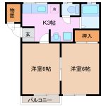 202号室間取り(間取)